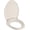 3#, variant on Ourlova Vintage Beige 19 Inch Elongated Toilet Seat PP Combo Soft Close Quick Install