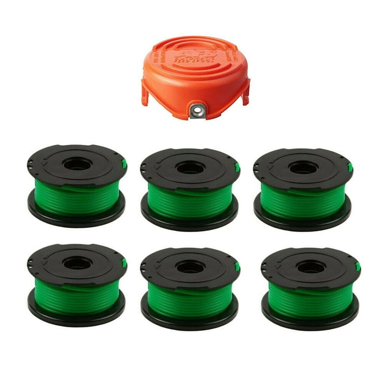 6 Pack Weed Eater Replacement Spools for Black and Decker Gh3000