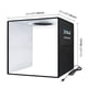 thumbnail image 3 of PULUZ Mini Estudio de Fotografía Lightbox con 6 Fondos de Color Kit de Tienda de Fotografía de 80 Piezas de Luz LED Habitación Iluminación Fotográfica Plegable, 3 of 7