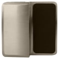 thumbnail image 2 of CRL DSBEV1BN Brushed Nickel Beveled Style Frameless Shower Door Stop, 2 of 6