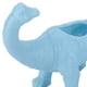 thumbnail image 2 of M Buder Maceta de Dinosaurio de Plástico, Macetero de Animales para Plantas Suculentas y Decoración de Jardín Hogar (Azul Claro) - 22 cm / 8.66 in, 2 of 8