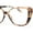 Tortoise, variant on Retro Womens Classy Oversized Rectangular Cat Eye Reading Glasses Black +1.00