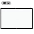 thumbnail image 4 of Projector Screen 16:9 HD Foldable Anti-Crease Portable Projection Movies Screen for Home Theater, 4 of 9