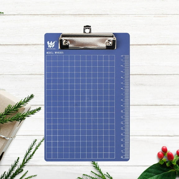 Masteelf Set of 3 Small Clipboards with Paper Holder Clips for Desk, Memo, Notes, Office and School Use