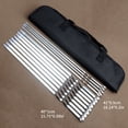 thumbnail image 5 of Set of 12 Stainless Steel Grilling Skewers Barbecue Skewers Meat Skewers, 5 of 11