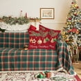 thumbnail image 4 of pimelu Housses de Coussin de Noël 18x18 Pouces Ensemble de 2 Coussins Décoratifs Sapin de Noël Rouges Coussins Décoratifs d'Hiver Décor de Noël pour la Maison Canapé Circulaire Offres Liquidation d'Été jusqu'à 60 % de Rabais Meilleures Offres, 4 of 5