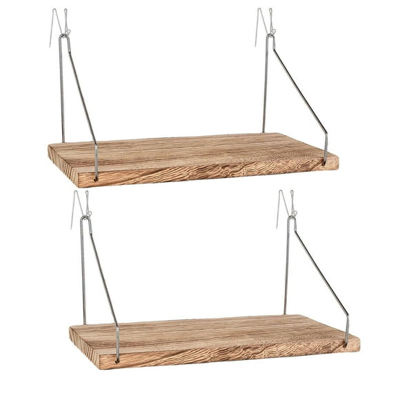 Estante para cubículo de pared, tela Onsogi, madera de 11.8 pies con ganchos, paquete de 2