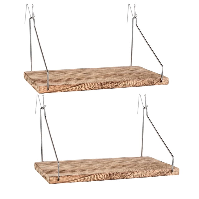 Estante para cubículo de pared, tela Onsogi, madera de 11.8 pies con ganchos, paquete de 2