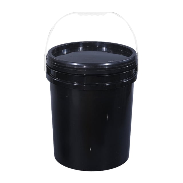Cubo de almacenamiento de alimentos Strade Fareast Limited fácil de limpiar contenedor portátil para organización del garaje negro