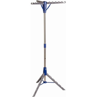 IFCOW Collapsible Steel Folding Tripod Clothes Drying Rack, Portable ...