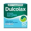 Dulcolax Docusate Sodium Laxative Liquid Gel Pills, Stimulant-Free Stool Softener, 100 mg, 50 Count