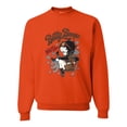 thumbnail image 1 of Wild Bobby, Biker Betty Boop Wild One MC Motorcycle Betty Boop Unisex Crewneck Sweatshirt, Orange, Medium, 1 of 5