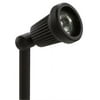 Paradise GL22724BK 20 Watt 12 Volt Black Spotlight