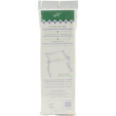 Deluxe Hardwood Scroll Frame Lap Stand