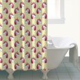 thumbnail image 4 of Yellow Striped Cartoon Unicorn Head Pattern Shower Curtain 72"x84" ,Bathroom Decorative Shower Curtains Set with 12 Hooks,Modern Waterproof Washable Shower Curtain, 4 of 6