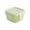 B, variant on Miyuadkai Mini Fresh-Keeping Box Tender Green, Plastic Food Storage Containers with Lids Small Airtight Containers Square Schol Lunch Containers for Children Leftover Food Containers, 1*Storage Box