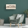 thumbnail image 4 of Canvas Wall Art - Melissa Wang 'Village at Sunset I' Wall Art for Living Room, Bedroom, or Office Décor by Trademark Fine Art - 47 x 24 Inches, 4 of 4