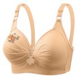 thumbnail image 1 of Women's Printed Plus Size Daily Bra Underwear Without Underwire, 1 of 8