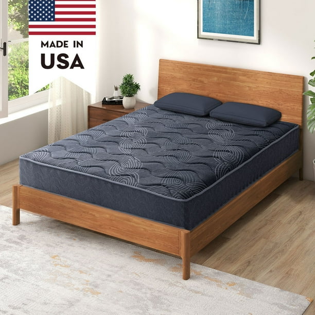 Full Mattress 9 Inch Hybrid Mattress in a box, Gel Memory Foam and
