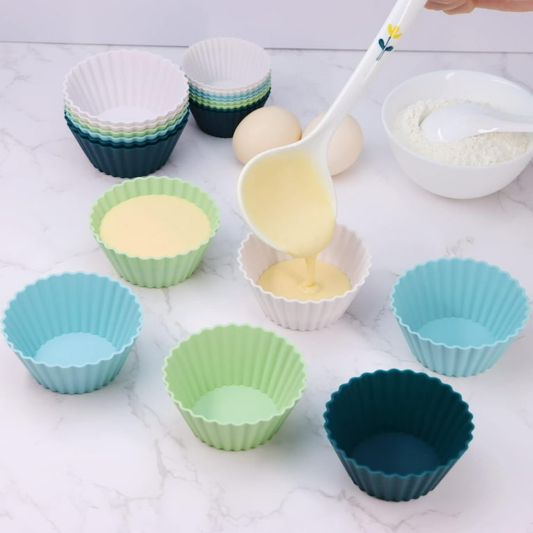 Amazon Reusable Silicone Baking Molds Silicone Cupcake Holders