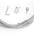 thumbnail image 4 of 10PCS Premium Bike Shift Cable, Professional Bicycle Shift Wire Kit for Mountain and Road Bicycle, for Free 5 O-Rings, 10 End Ferrules and 20 End Caps, 4 of 5