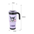 thumbnail image 3 of Vaso My Shop Hello Kitty de Acero Inoxidable con Tapa, Popote y Asa de 709 ml., 3 of 4