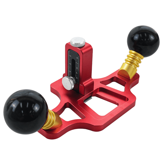 Router Plane with Adjustment Knob Woodworking Handheld Bottom Cleaning Manual Slotting Edge Trimming Flat Planer