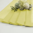 thumbnail image 6 of MKHILL 42x84 Lemon Yellow Sheer Curtains 2 Panels Set, 84 Inch Long Light Filtering Voile Drapes for Living Room Bedroom, Rod Pocket Semi Sheer Window Panels, Each 42"Wx84"L, 6 of 9