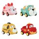 thumbnail image 1 of Realistic Cartoon Car Toys Friction Cartoon Car Pull Back Model Vehicle Toy heqiyong LED, 1 of 2