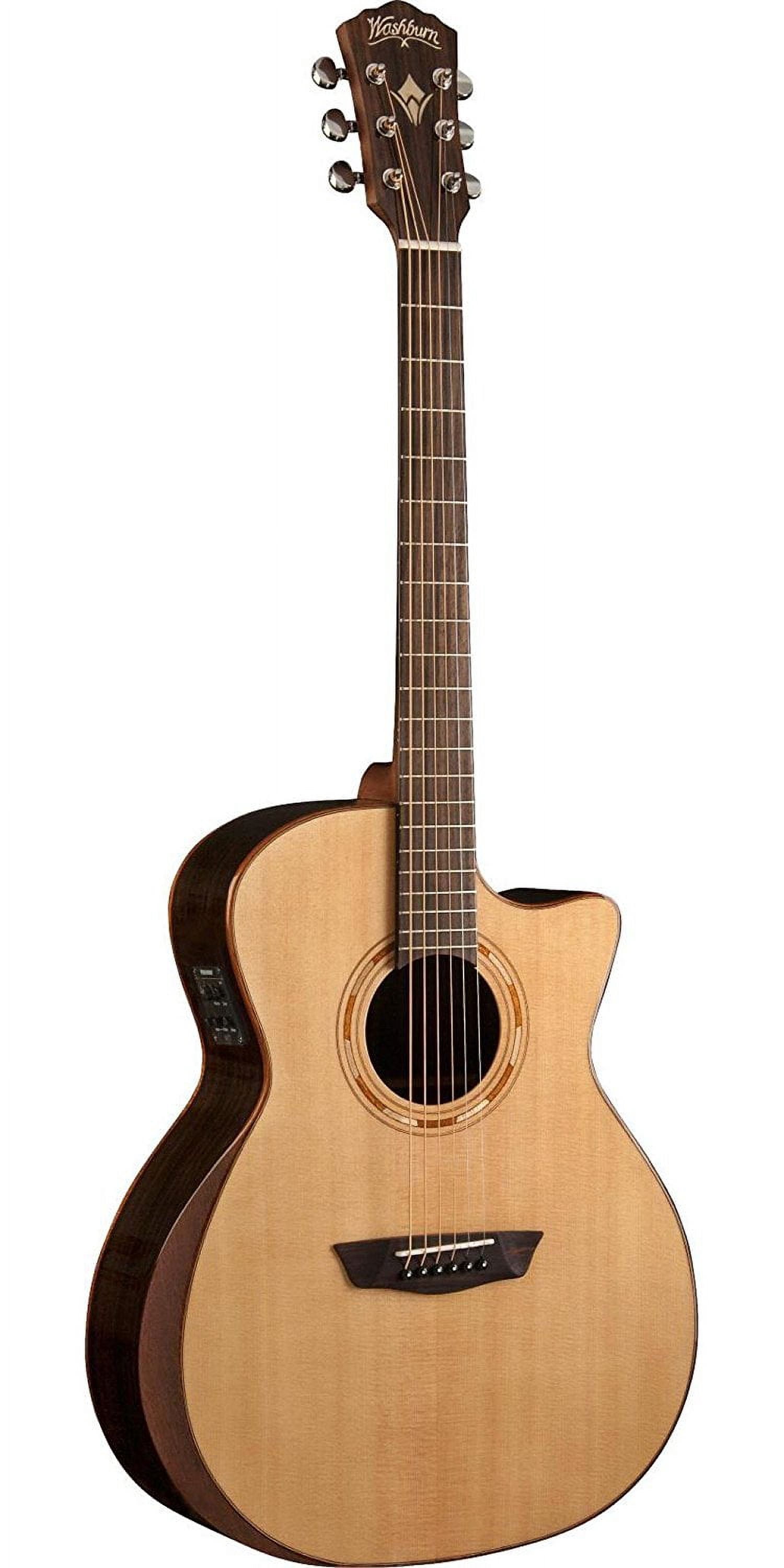 Washburn G20SCE Comfort 20 Grand Auditorium Acoustic Eletric Guitar Natural