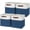 Blue-12×12×12, variant on Khaki 12×12×12 Fabric Storage Baskets 4-Pack Organizer Bins