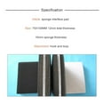 thumbnail image 4 of 75*100mm Hook&Loop Rectangle Soft Sponge Interface Pad for Sander Backing Pad, 4 of 7