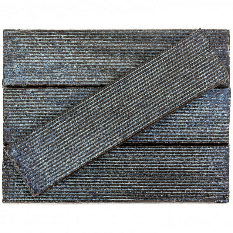 Westport Ridge Dark Denim 2 in. x 9 in. Glazed Clay Wall Tile (33 Pieces 5.64 sq. ft. / Case Westport Ridge Dark Denim 2 in. x 9 in. Glazed Clay Wall Tile (33 Pieces 5.64 sq. ft. / Case