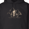 thumbnail image 3 of Inktastic Mountain Biking Adventure Adult Hoodie Sweatshirt, 3 of 4