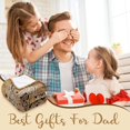 thumbnail image 3 of Dad Birthday Gift Birthday Gifts for Dad from Daughter Son Best Dad Ever Gifts Christmas Fathers Day Dad Gifts for Birthday Soft Throw Blanket for Bedding Sofa 50x60, 3 of 6