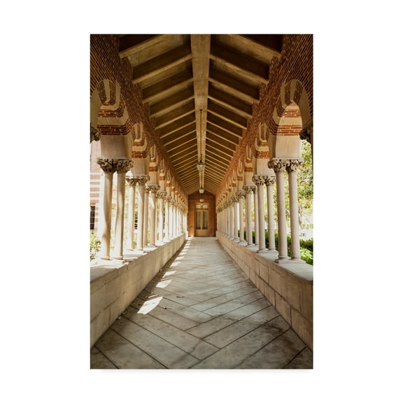 Trademark Fine Art 'Usc Hall Color' Canvas Art by Chris Moyer