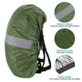 thumbnail image 3 of Unique Bargains 30-40L Waterproof Backpack Rain Cover with Reflective Strap S Olive, 3 of 6