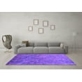 thumbnail image 3 of Ahgly Company Indoor Rectangle Oriental Purple Industrial Area Rugs, 2' x 4', 3 of 4