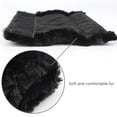 thumbnail image 5 of INCLUYE: juego de 2 piezas de almohadillas para el hombro para cinturón de seguridad de automóvil. Color: negro MATERIAL: hecho de lana de piel de oveja sintética suave de alta calidad, suav, 5 of 5