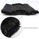 thumbnail image 5 of INCLUYE: juego de 2 piezas de almohadillas para el hombro para cinturón de seguridad de automóvil. Color: negro MATERIAL: hecho de lana de piel de oveja sintética suave de alta calidad, suav, 5 of 5