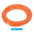 thumbnail image 3 of Unique Bargains Wicker Repair Kit, Round Synthetic Rattan DIY Set for Rattan Chair Sofa, Orange, 3 of 5
