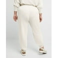 thumbnail image 3 of Hanes Originals Women's Soft Brushed Fleece Joggers, 30" (Plus Size) Wheat Heather 2X, 3 of 3