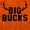 Orange, variant on I Like Big Bucks Funny Hunting Men's Graphic T Shirt Tees Brisco Brands L