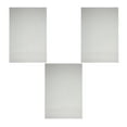 thumbnail image 1 of Furnish My Place Abstract Contemporary Striped Pattern Modern Plush Two Tone High Low Pattern Rug Carpet, Pet-Friendly Carpet, Made in USA - Iconic Ivory Cream, 2' x 4' Rectangle - Set of 3, 1 of 5