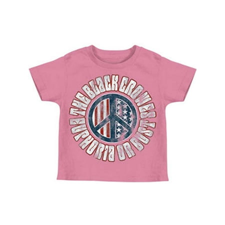 Black Crowes Boys' Peace Childrens T-shirt Pink