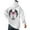 White, variant on Men's Streetwear Goth Hoodies Grunge Punk Hooded Sweatshirt Cross Graphic Pullover Tops with Pocket Khaki L