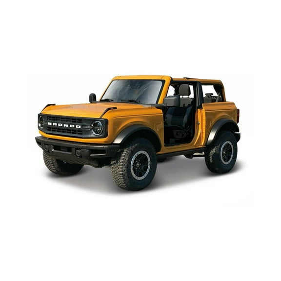 2021 Ford Bronco Badland, Orange - Maisto 31457OR - 1/18 scale Diecast Model Toy Car