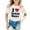 White-c, variant on ChaoLingNeng St Patrick's Day Shirt for Girls Size 6t Funny Shamrock Cute Graphic Print Green Kids T Shirt Round Neck Preppy Warm Toddler Cute St. Patrick‘s Day Tops with Shamrocks