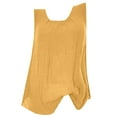 thumbnail image 6 of Ruimatai Women's Linen Sleeveless Tank Top Casual U-Neck Baggy Blouse Solid Color Plus Size Top, 6 of 7