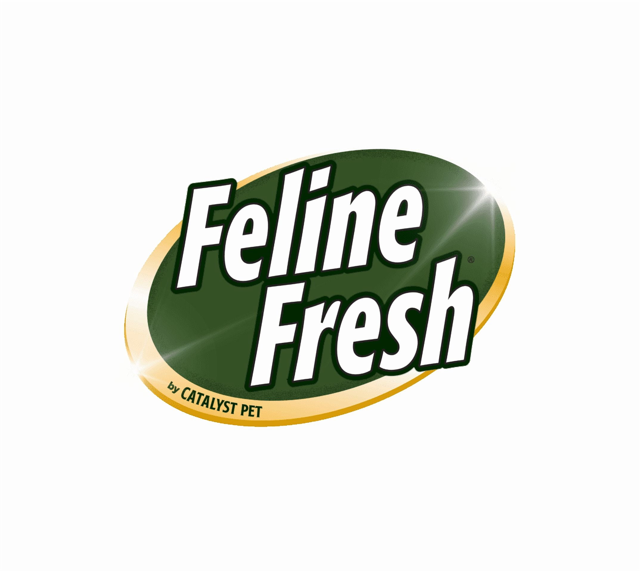 (3 pack) Feline Fresh Non- Clumping Natural Pine Pellet Cat Litter, Unscented, 20 lb Bag